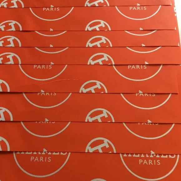 Hermes Accents Gift Wrap Wrapping Paper 8 Sheets 22" x 22" Each - Picture 2 of 3